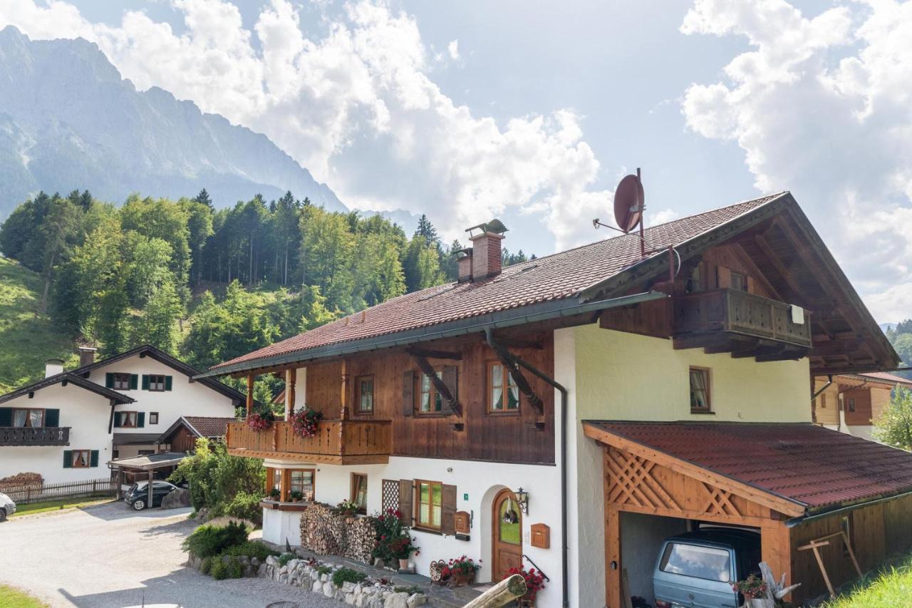 Ferienwohnung Alpenrose Grainau Exterior foto